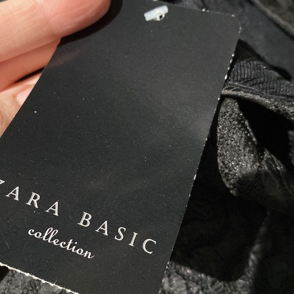 ASO SERENA VAN DER WOODSEN STRAPLESS BLACK BROCADE DRESS - Medium - Picture 13 of 13